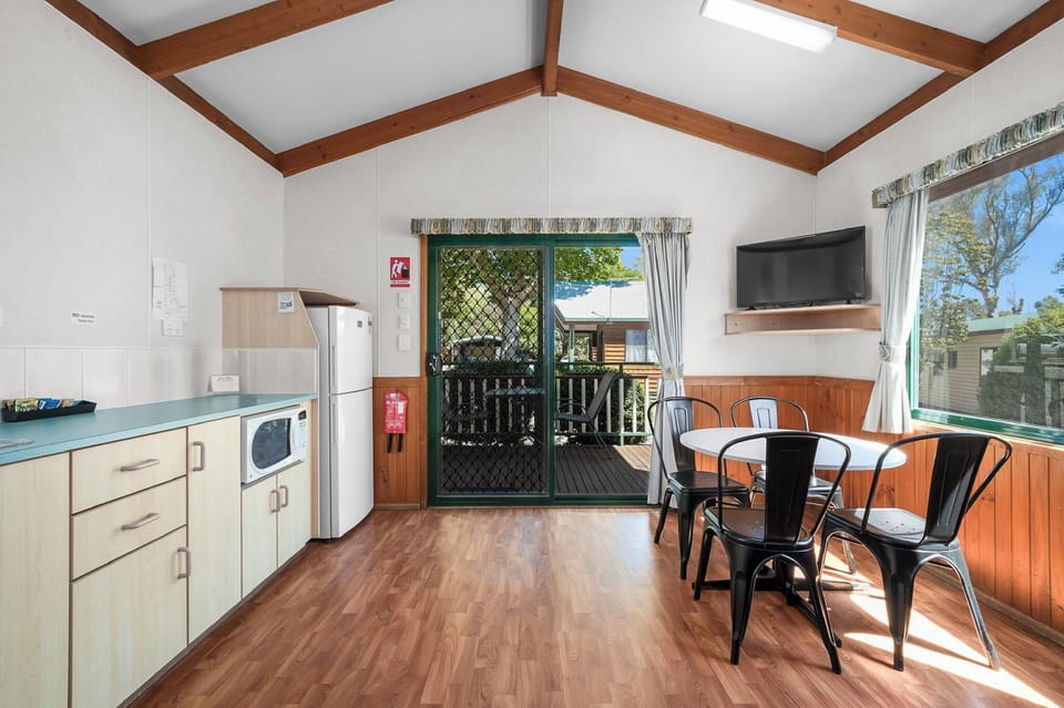 Standard 1 Bedroom Cabin - Not Pet Friendly | Living area | TV, DVD player