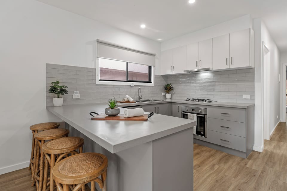 3 Bedroom Luxury Villa | Private kitchen | Fridge, microwave, oven, stovetop