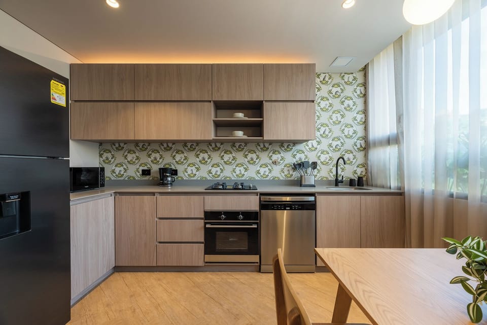 Luxury Apartment | Private kitchen | Coffee/tea maker