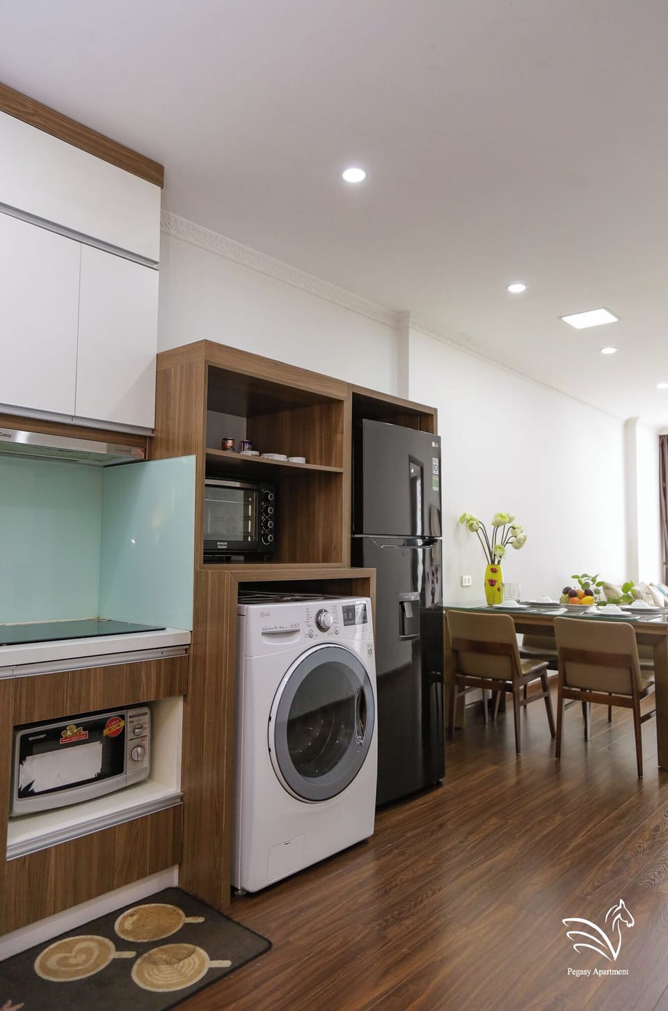 Family Twin Room, 2 Bedrooms, City View | Living area | Smart TV, fireplace