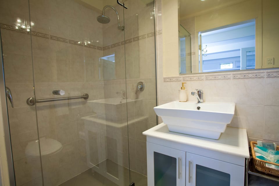 Eucalyptus View 1 Bedroom Suite | Bathroom | Shower, free toiletries, hair dryer, towels