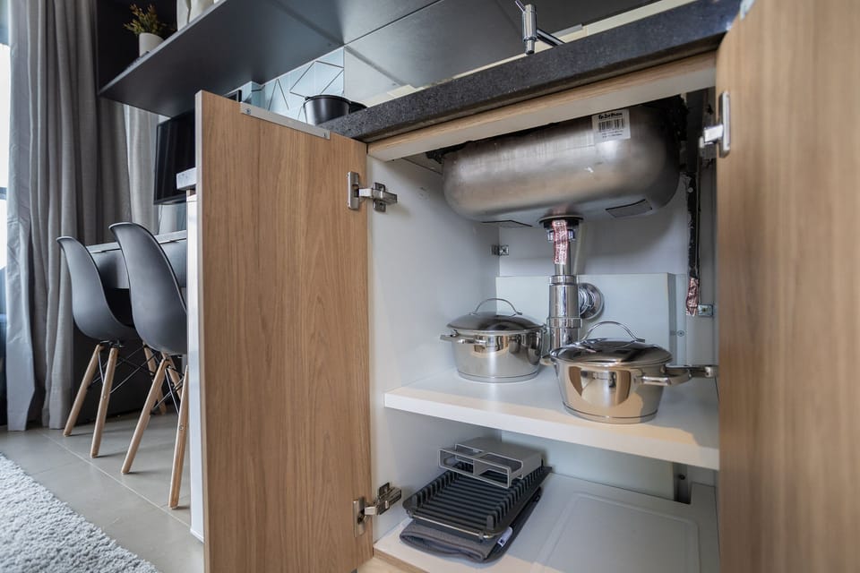 Apartment | Private kitchen | Fridge, cookware/dishes/utensils
