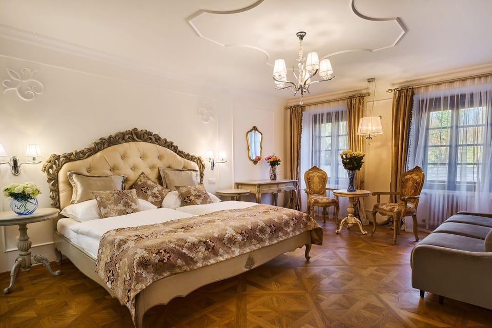 Superior Room | Bathroom | Hair dryer, slippers, towels, soap