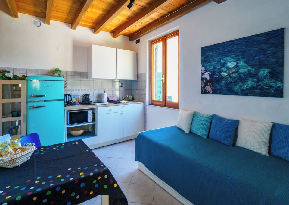 Apartment, 1 Bedroom, Balcony | Private kitchen | Full-size fridge, microwave, stovetop, espresso maker