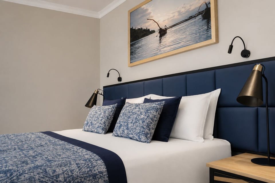 Premium bedding, memory foam beds, in-room safe, desk