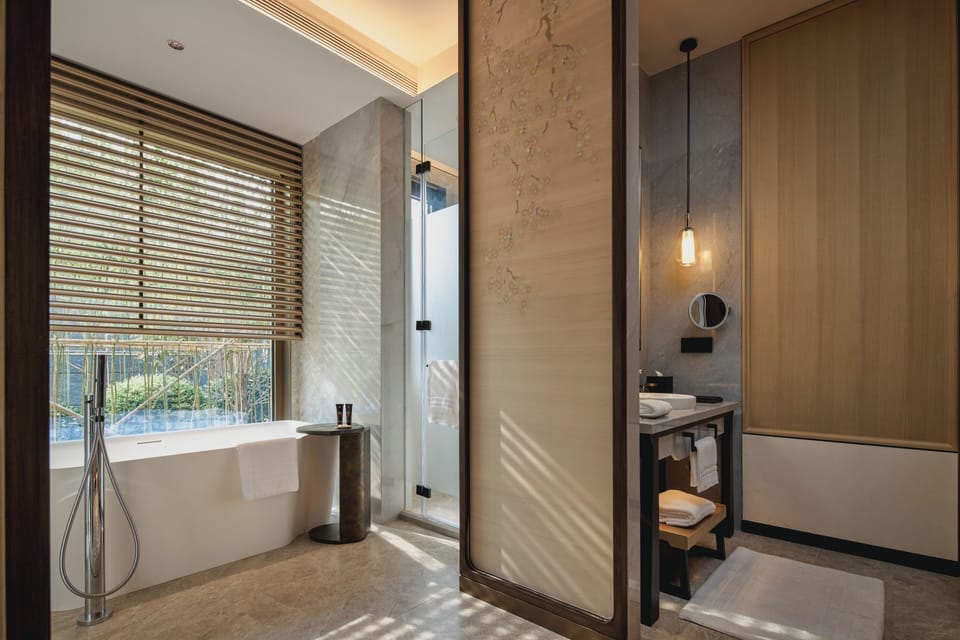 Villa, 1 Bedroom, Non Smoking | Bathroom | Separate tub and shower, free toiletries, hair dryer, bathrobes