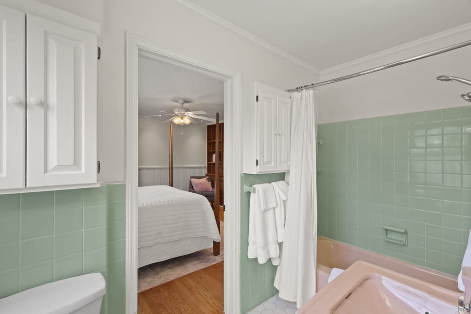 Room | Bathroom | Designer toiletries, hair dryer, towels, soap