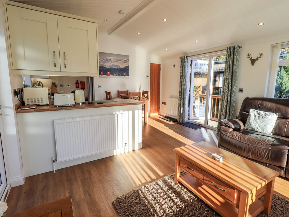 Fridge, dishwasher, electric kettle, toaster