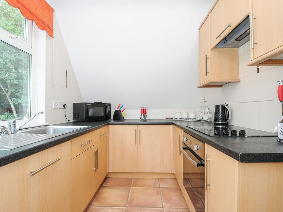 Fridge, dishwasher, electric kettle, toaster