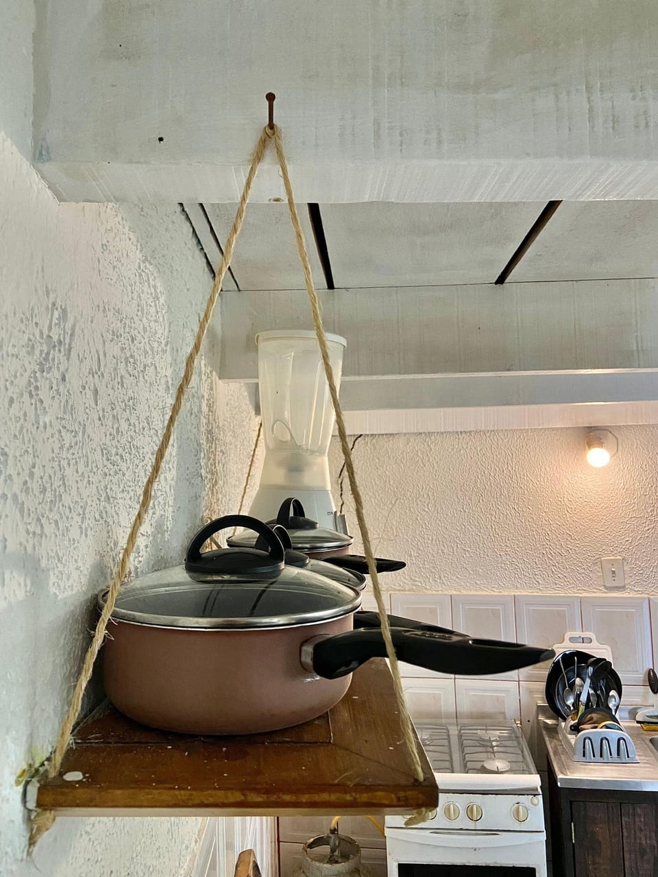 Basic Chalet | Private kitchen | Shared fridge, microwave, cookware/dishes/utensils