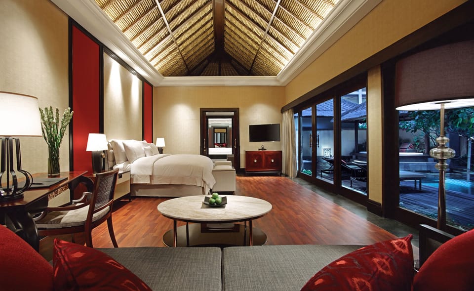One Bedroom Pool Villa | 1 bedroom, premium bedding, pillowtop beds, minibar