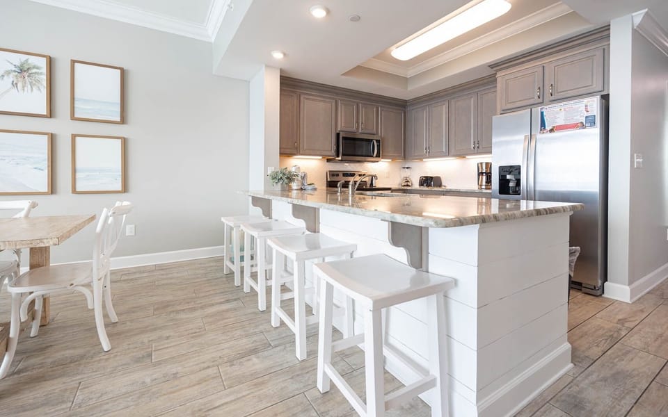 Condo, 2 Bedrooms | Private kitchen | Coffee/tea maker, fridge, oven