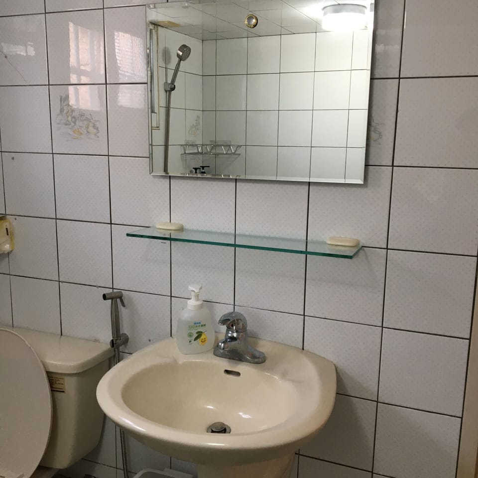 Economy Double or Twin Room | Bathroom | Shower, hair dryer, slippers, shampoo