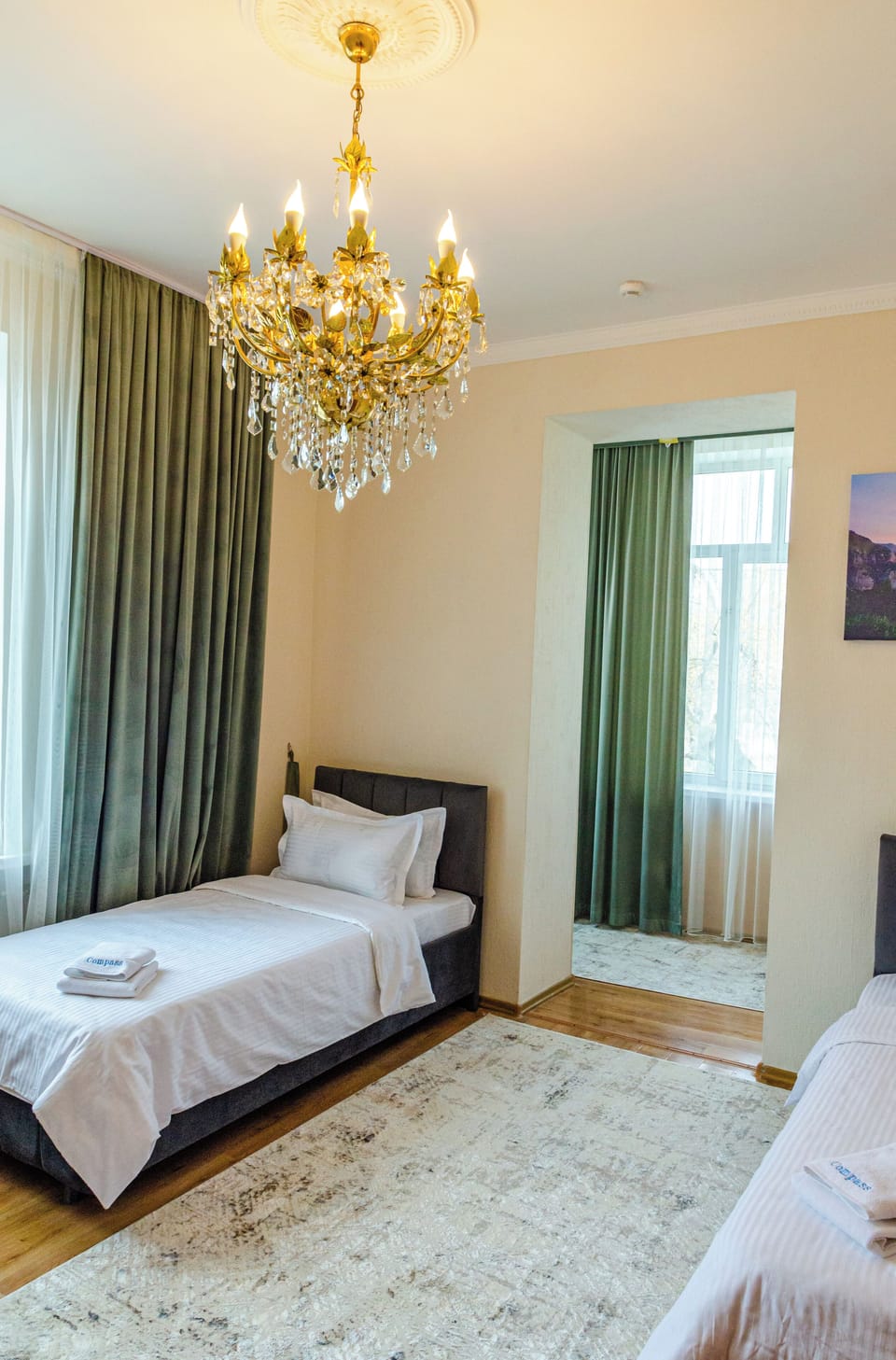 Twin Room | Blackout drapes, iron/ironing board, free WiFi