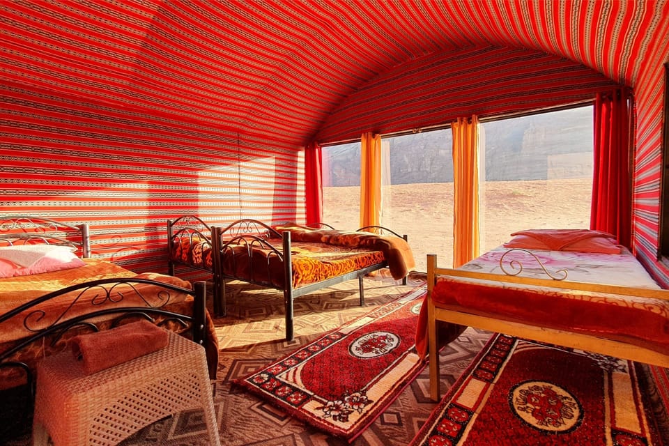 Panoramic Tent | Individually decorated, individually furnished, bed sheets