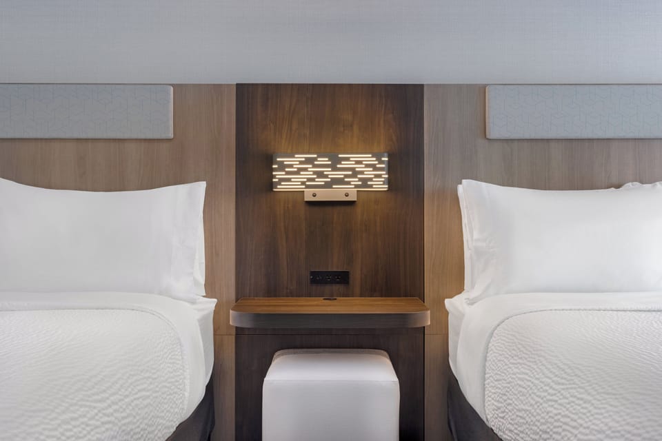 In-room safe, desk, iron/ironing board, free cribs/infant beds