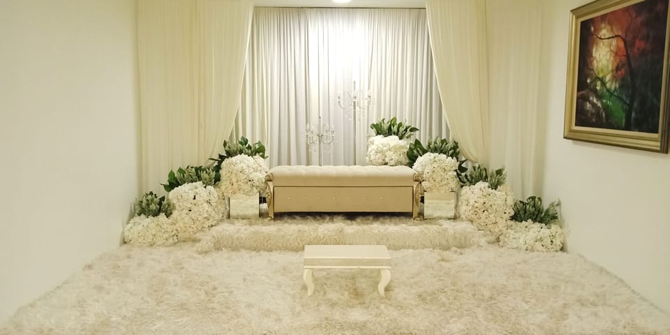 Indoor wedding