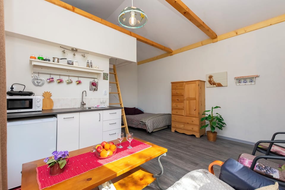 House | Private kitchen | Fridge, microwave, oven, stovetop