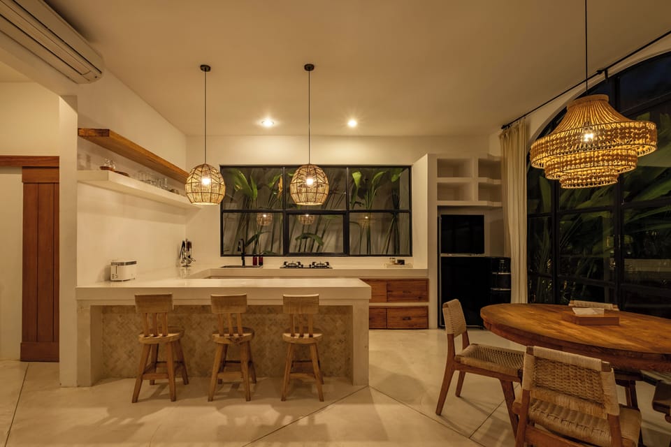 Villa, 2 Bedrooms | Private kitchen | Fridge, oven, stovetop, electric kettle