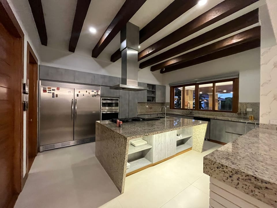 Elite Villa, Multiple Bedrooms, Pool View | Private kitchen