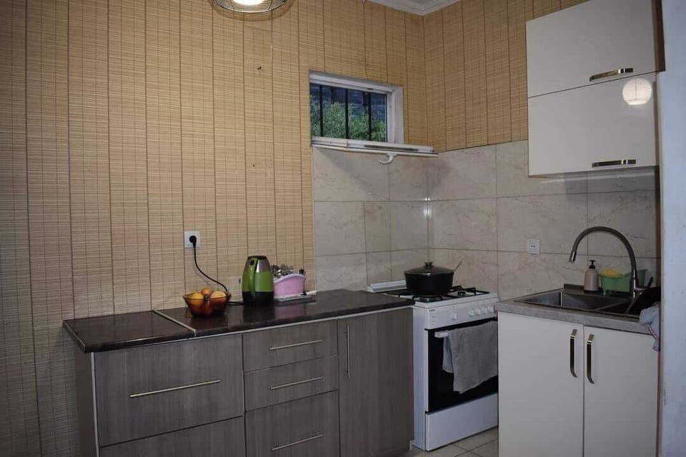 Standard Apartment | Private kitchen | Fridge, oven, cookware/dishes/utensils
