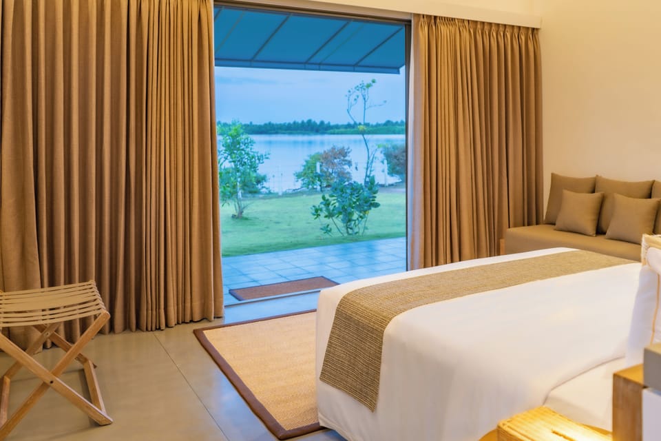 Luxury Villa, 1 King Bed, Non Smoking, Lagoon View | 1 bedroom, premium bedding, minibar, in-room safe