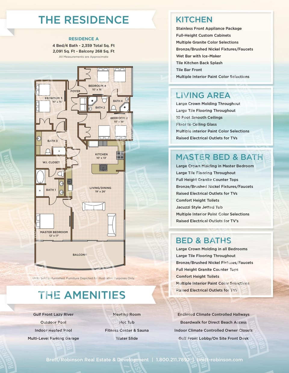 Condo, 4 Bedrooms | Property map