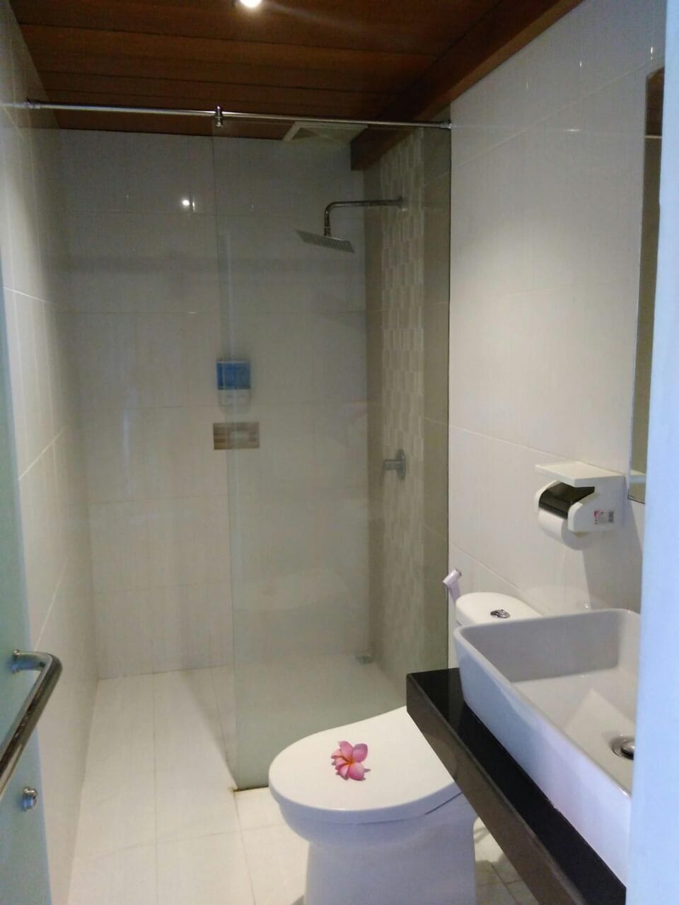Family Bungalow | Bathroom | Shower, free toiletries, towels, soap
