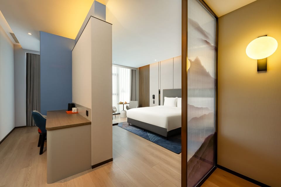 1 King Standard Extra Floor Space | Premium bedding, down comforters, memory foam beds, minibar