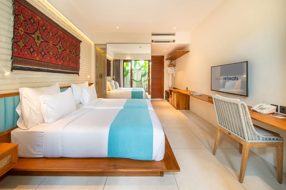 Deluxe Double or Twin Room | Premium bedding, in-room safe, desk, free cribs/infant beds