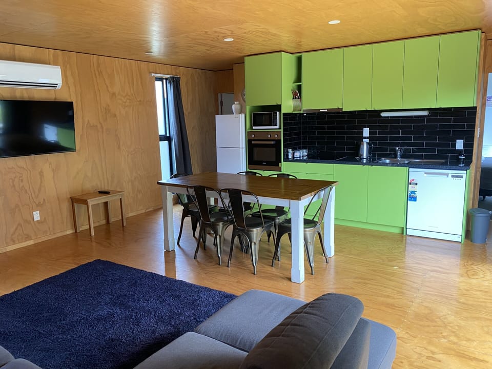 Two Bedroom Motel | Private kitchen | Shared fridge, microwave