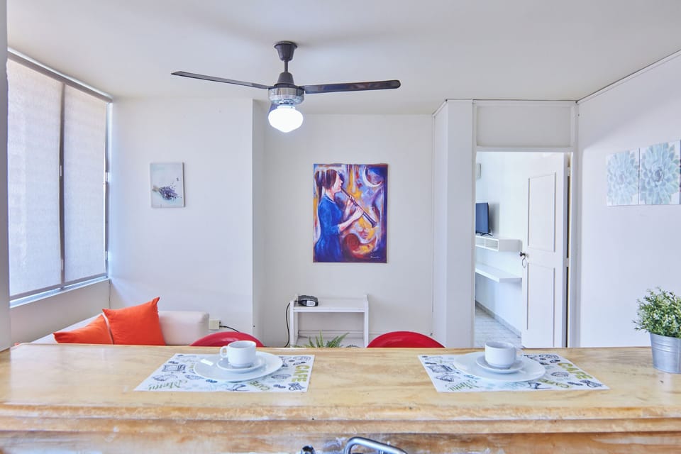 Loft, 1 Bedroom, Balcony, City View | Living area