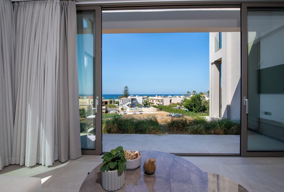 Deluxe Villa, Private Pool, Sea View | View from room