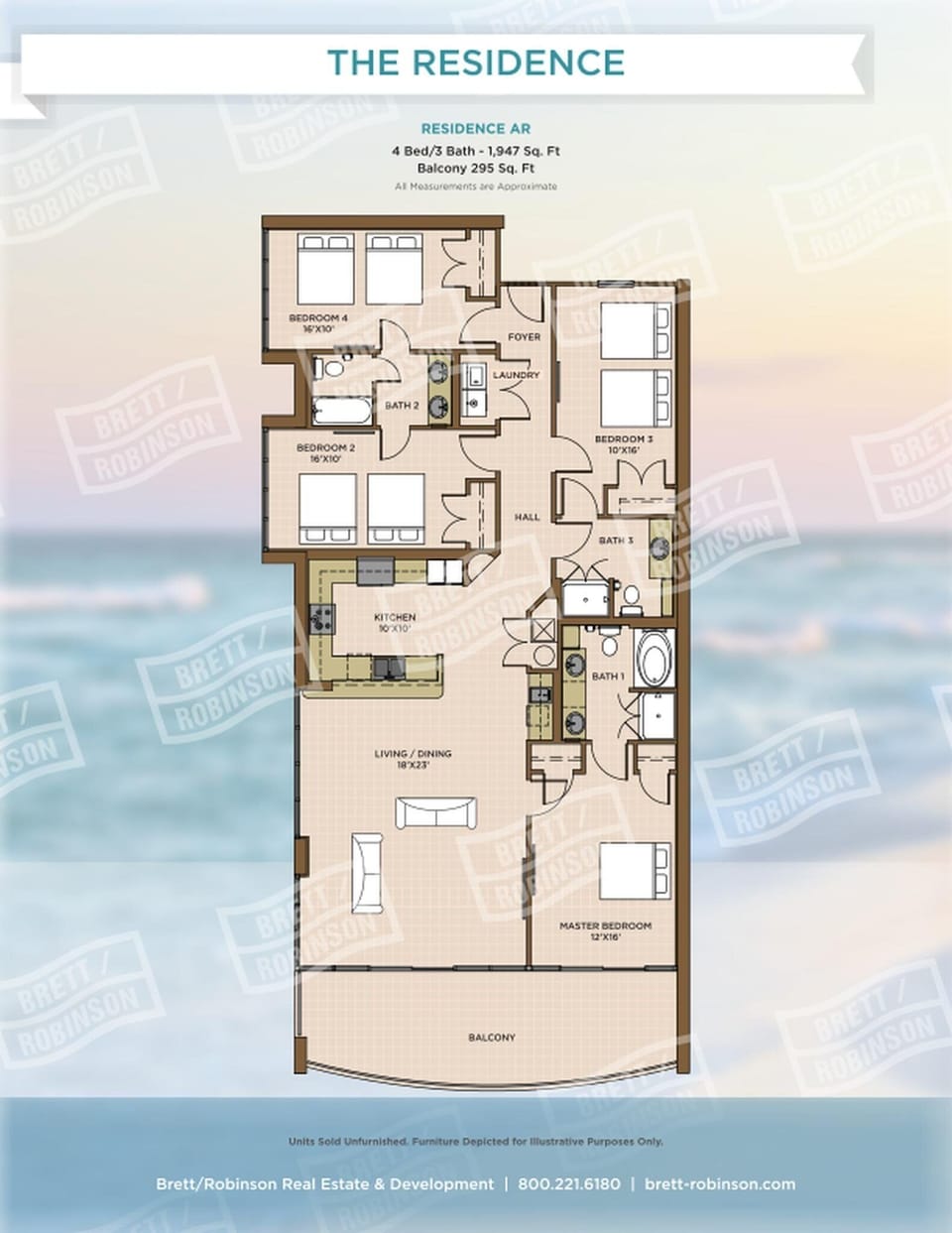 Condo, 4 Bedrooms | Floor plan
