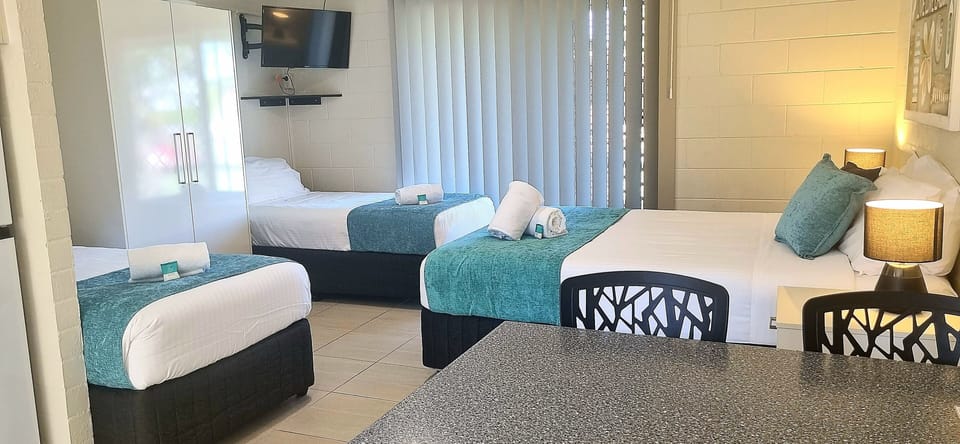 In-room safe, blackout drapes, iron/ironing board, WiFi (free)
