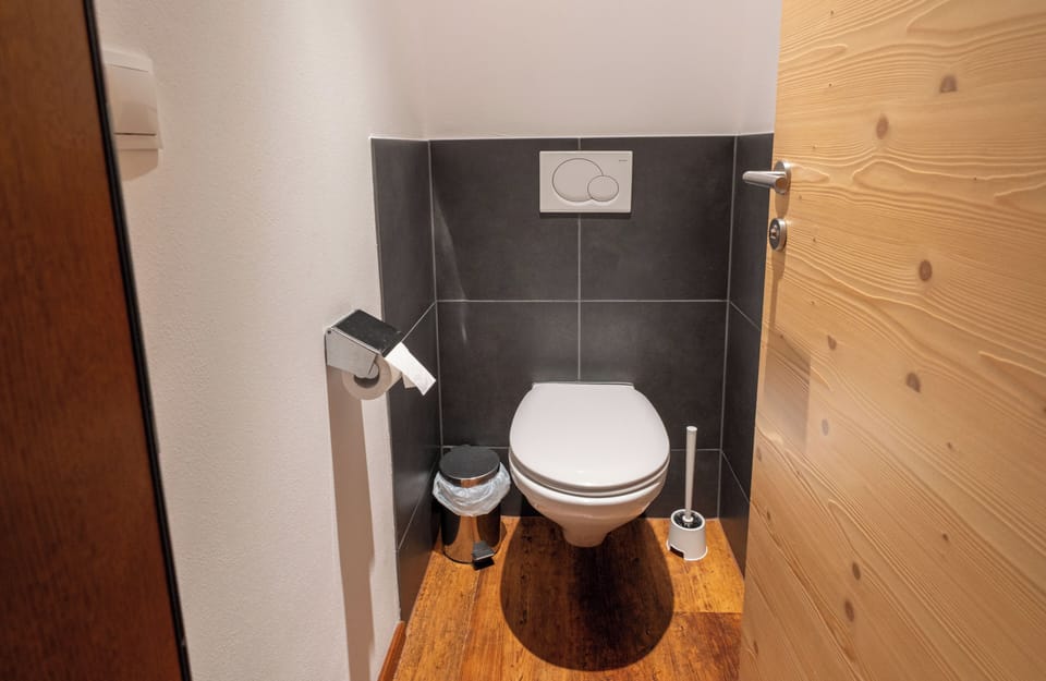 Deluxe Apartment | Bathroom | Shower, hair dryer, bathrobes, slippers
