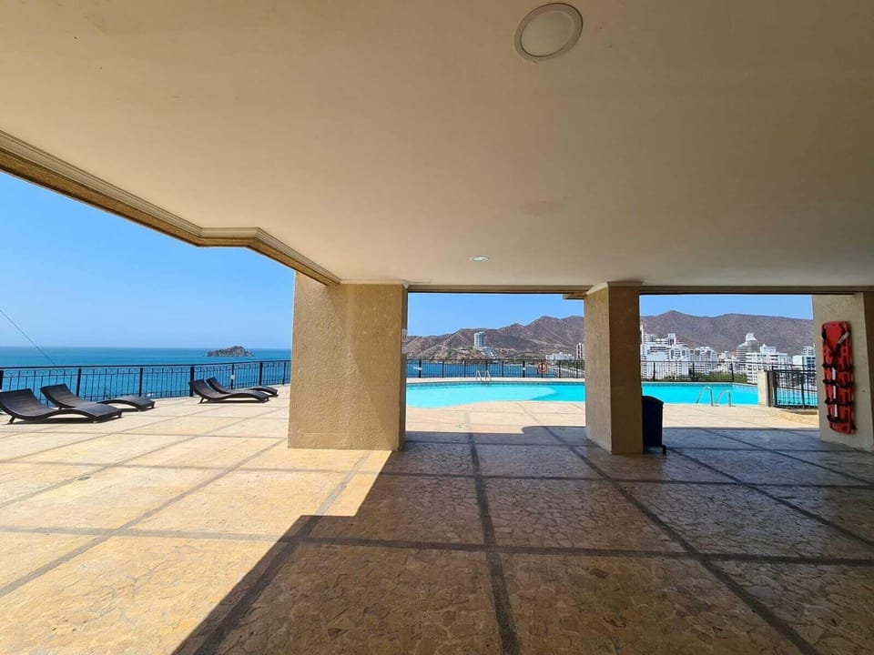 Family Apartment, 2 Bedrooms, Sea View | Living area | 40-inch Smart TV with cable channels