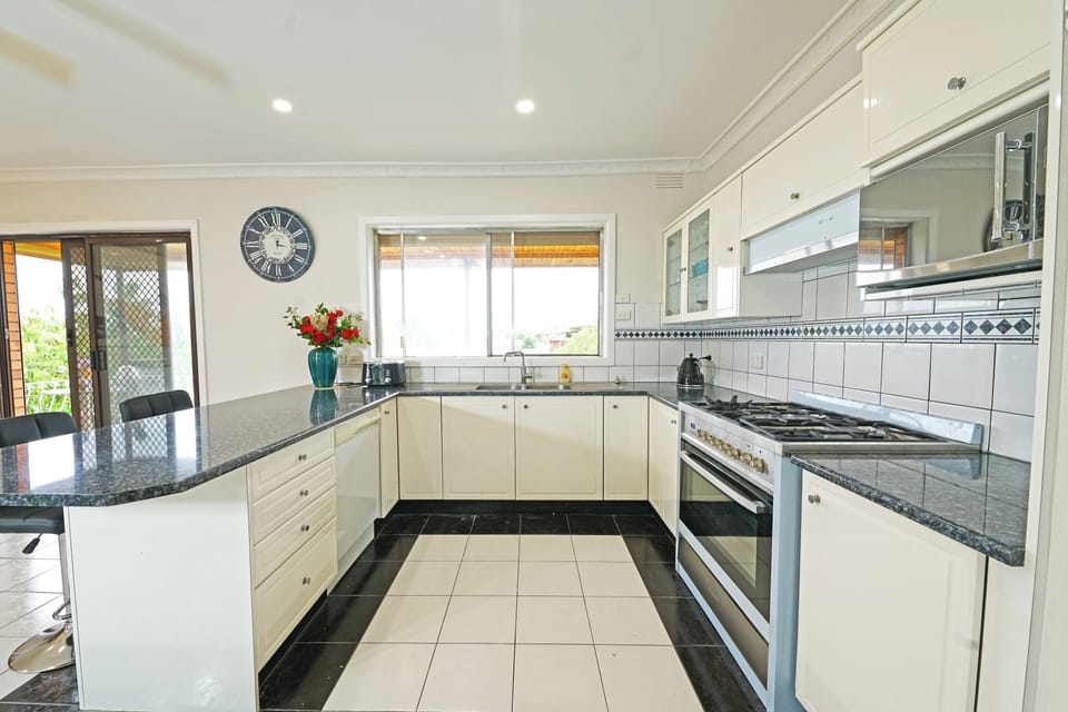 Family House | Private kitchen | Fridge, microwave, oven, dishwasher