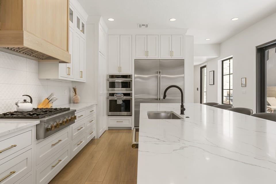 House, Multiple Bedrooms | Private kitchen | Fridge, oven, coffee/tea maker, toaster