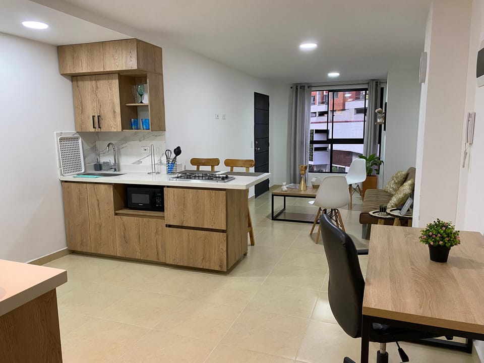 Standard Apartment, 1 Queen Bed with Sofa bed, Kitchen | Private kitchen | Mini-fridge, microwave, stovetop, coffee/tea maker