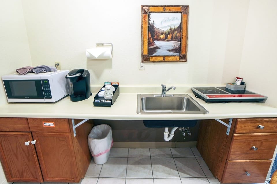 Studio | Private kitchen | Fridge, coffee/tea maker, toaster
