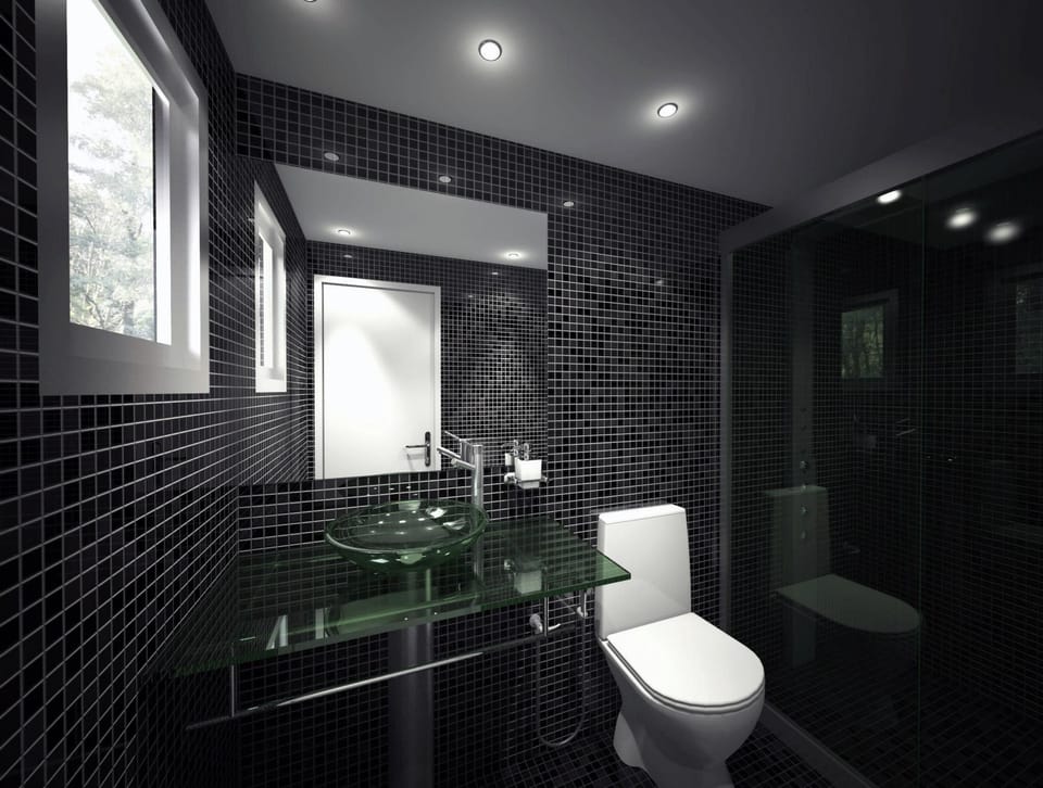 Double Room | Bathroom | Shower, hair dryer, bidet