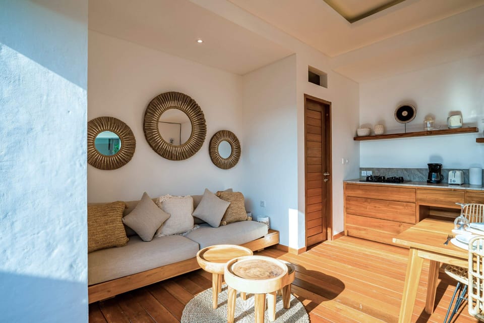 Basic Villa, Multiple Beds | Living area | 50-inch TV with digital channels, streaming services