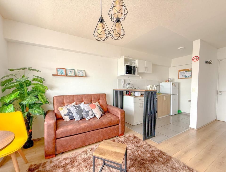 Executive Apartment | Living room | 43-inch LCD TV with digital channels, Netflix, streaming services