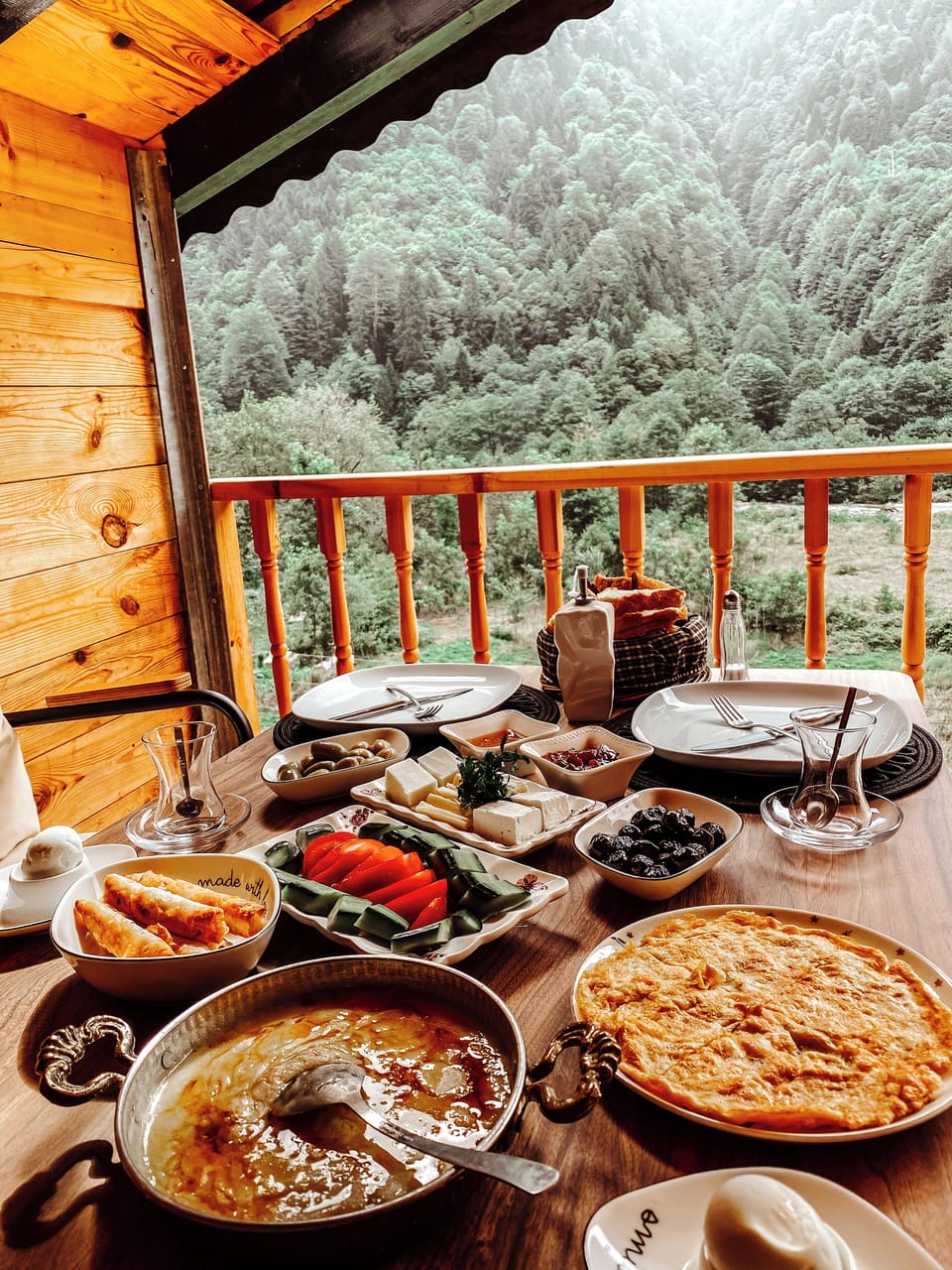 Breakfast area