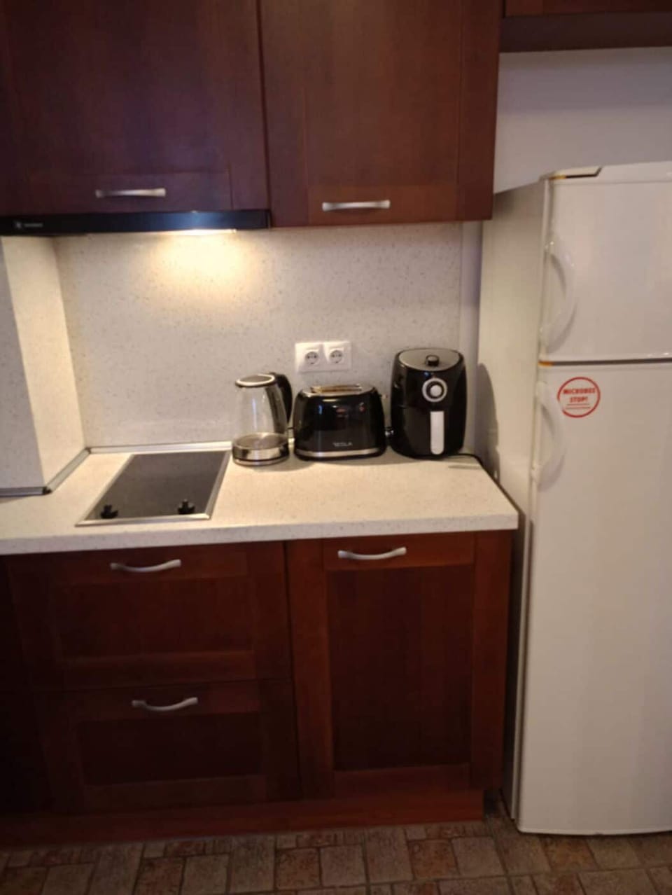Apartment, 1 Bedroom, Accessible, Balcony | Private kitchen