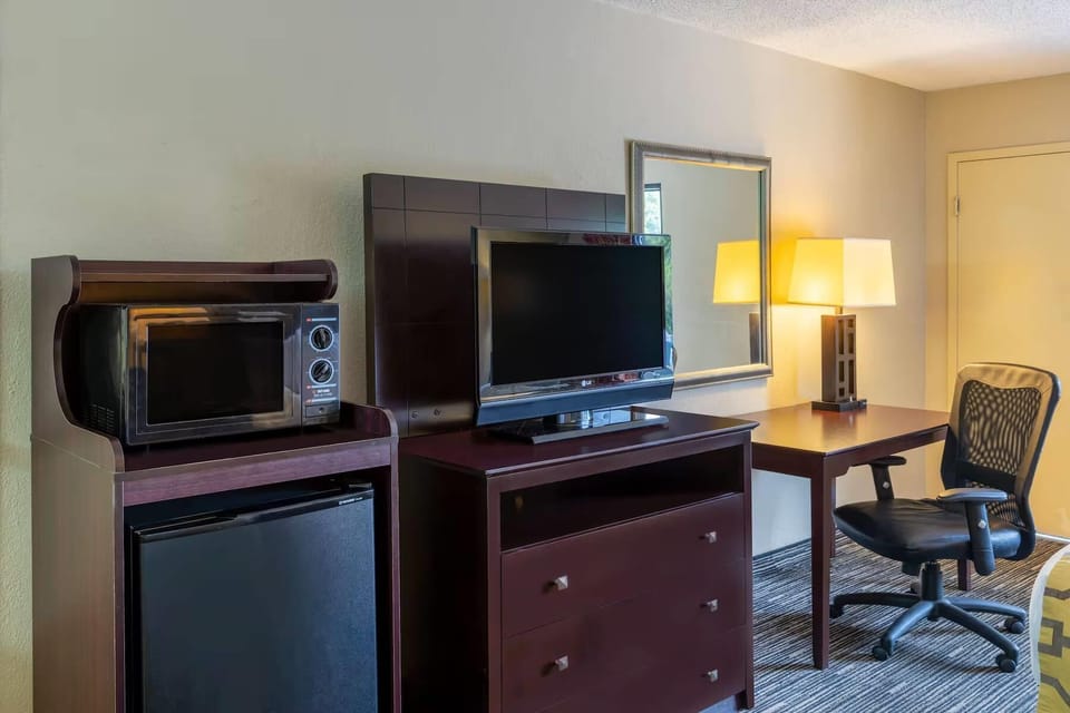 Standard Room, 1 King Bed, Non Smoking | Desk, blackout drapes, iron/ironing board, free cribs/infant beds