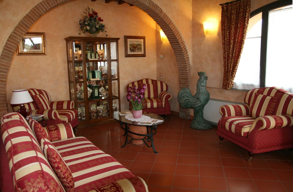 Lobby sitting area