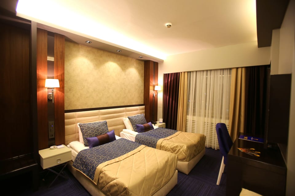 Standard Twin Room | Minibar, in-room safe, iron/ironing board, free WiFi