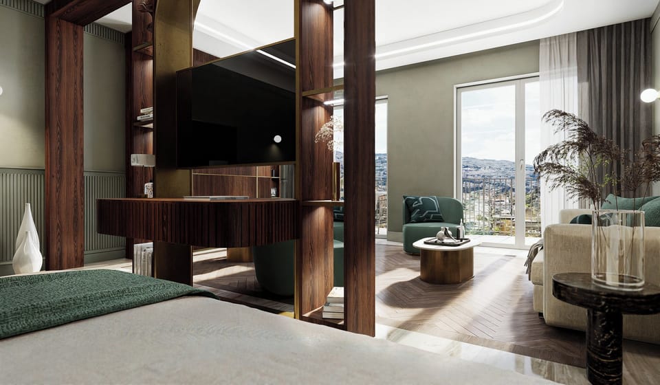 Family 4 - DELUXE, lato monte | In-room safe, individually furnished, free WiFi, bed sheets